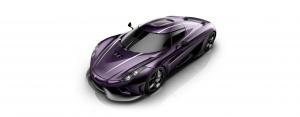 Koenigsegg Regera Purple Rain Carbon 2017 года